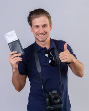 Biometric visa and passport portrait photographed at a UAE home, compliant with ICA and GDRFA specifications