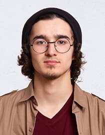 Example school and academic ID photo captured at home